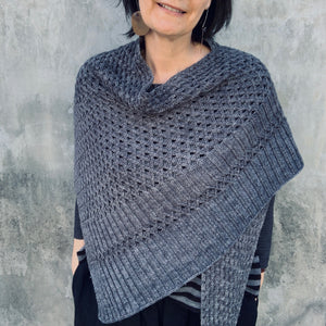 Euclid Shawl Pattern by Isabell Kraemer - Hard copy and PDF