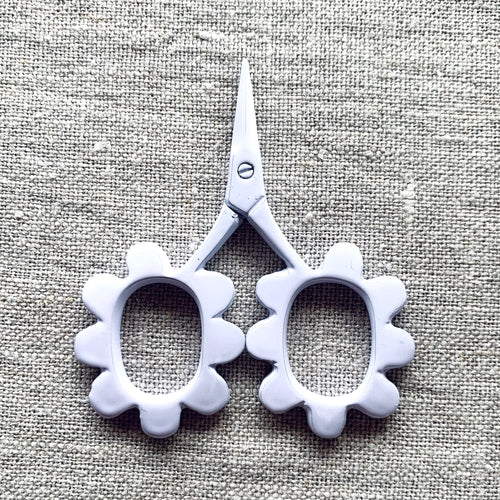 White Flower Scissors