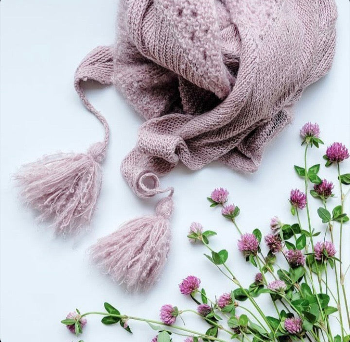 Tvenne Shawl Yarn Kokon Yarn Kit Hand Make Create