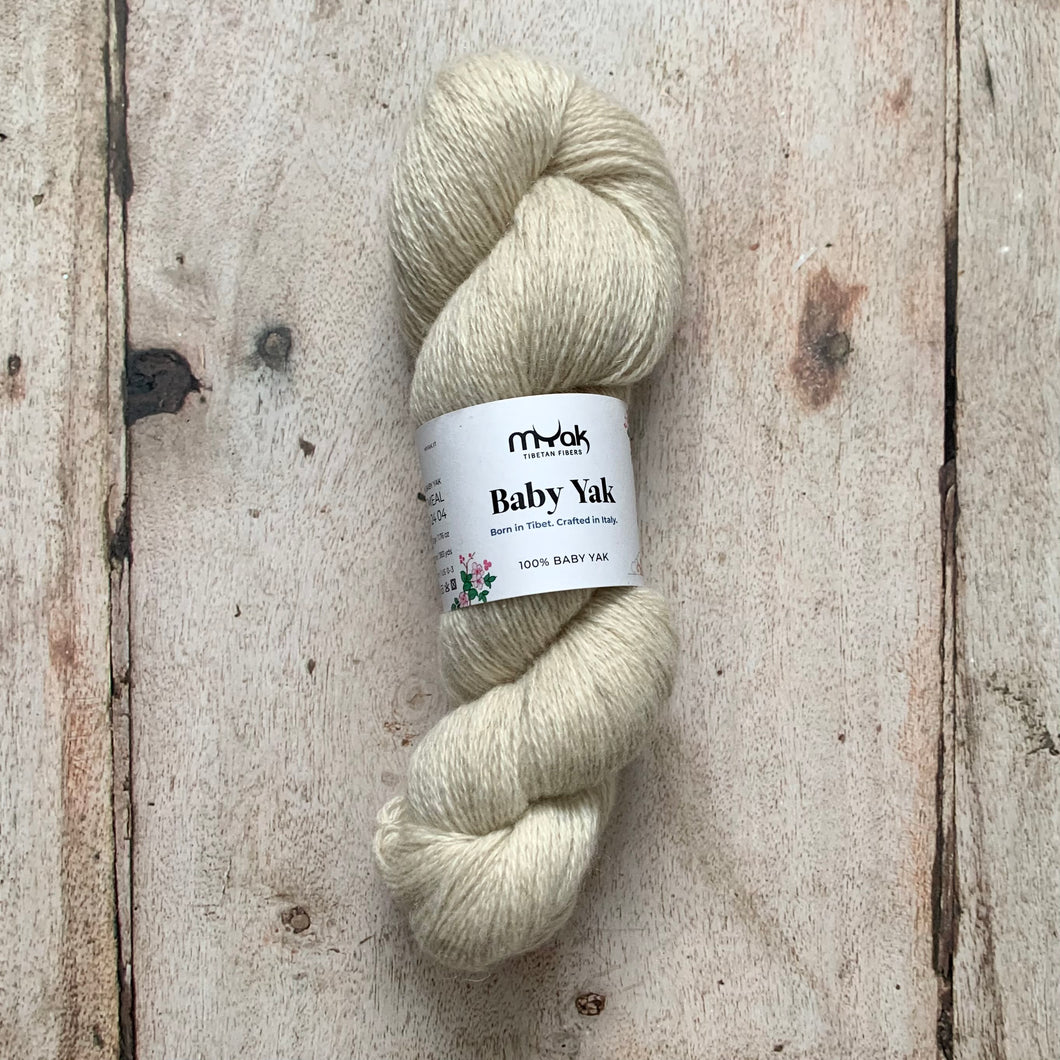 mYak - Baby Yak Lace - Oatmeal