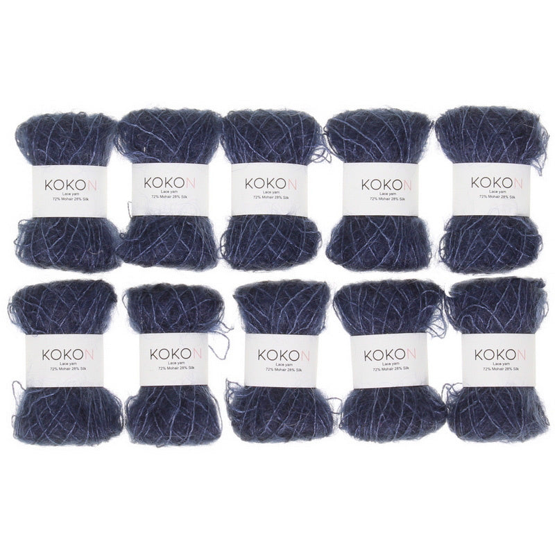 KOKON - Kidsilk Mohair Mini Skein - Sea