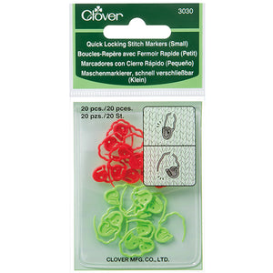 Clover Quick Lock Stitch Markers - Small