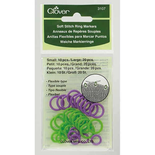 Clover Soft Stitch Ring Markers