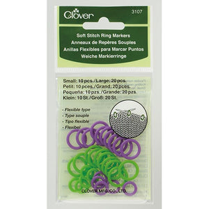 Clover Soft Stitch Ring Markers