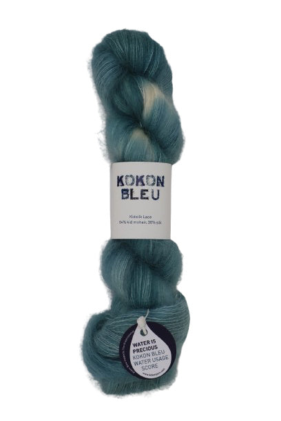 KOKON BLEU - Kidsilk - Tie Dye - O-Bleu