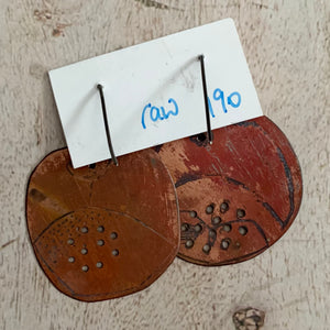 Jane Frances Reilly - Raw Hole Earrings