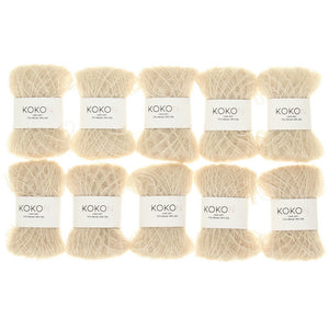 KOKON - Kidsilk Mohair Mini Skein - Stone