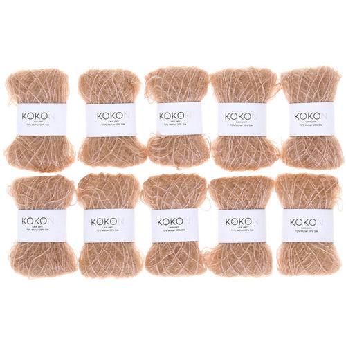 KOKON - Kidsilk Mohair Mini Skein - Copper