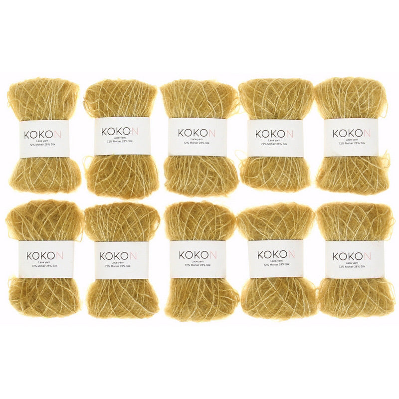 KOKON - Kidsilk Mohair Mini Skein - Tawny