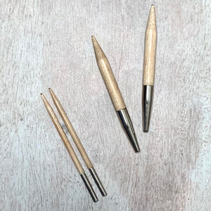 Lykke Naturale 3.5" Interchangeable Knitting Needle Tips - JUST ARRIVED