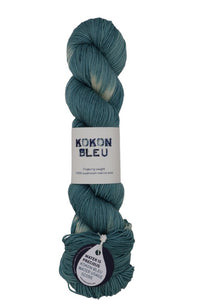 KOKON BLEU - Fingering Weight Merino - Tie Dye - O-Bleu