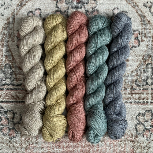 Chevronette by Justyna Lorkowska mYak Baby Yak | Silk Yarn Kit 2
