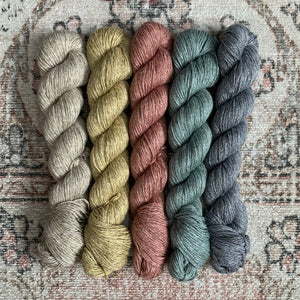Chevronette by Justyna Lorkowska mYak Baby Yak | Silk Yarn Kit 2