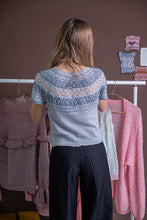 Morning Fog Tee by Pope Vergara Yarn Kit - Sizes 6, 7, 8 & 9