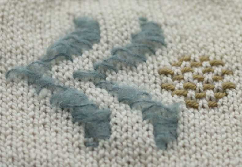 Karelia by Midori Yarn Kit - Fog, Leaf & Cress - Sizes M1, M2 & L