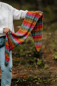 Chevronette by Justyna Lorkowska mYak Baby Yak | Silk Yarn Kit