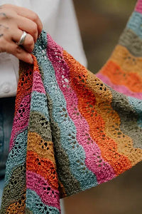 Chevronette by Justyna Lorkowska mYak Baby Yak | Silk Yarn Kit