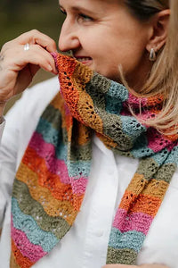 Chevronette by Justyna Lorkowska mYak Baby Yak | Silk Yarn Kit