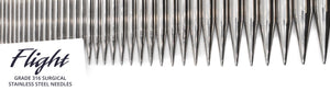 Lykke Flight 3.5" Interchangeable Stainless Steel Knitting Needle Tips - PREORDER