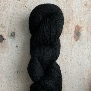 Sophie Scarf by Petiteknit Jane's Version Yarn Kit - One Size - Black