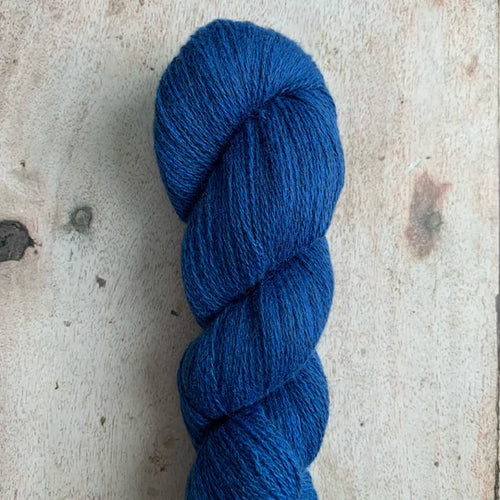 Sophie Scarf by Petiteknit Jane's Version Yarn Kit - One Size - Healing Blue