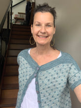 Hey Sailor! by Andrea Mowry KOKON BLEU Yarn Kit Cropped Version Size 4