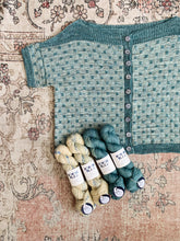 Hey Sailor! by Andrea Mowry KOKON BLEU Yarn Kit Cropped Version Size 4