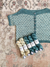 Hey Sailor! by Andrea Mowry KOKON BLEU Yarn Kit Cropped Version Sizes 5, 6 & 7