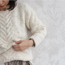 Camdeboo Sweater by Eri Shimizu Yarn Kit - Size XS-S - STONE