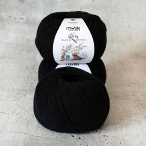 mYak Ra-Ku Collection - Fiocco di Cashmere - Medium - Black Swan