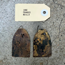 Jane Frances Reilly -  Brass Apron Earrings