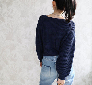 A sweater that does not have a name by Eri Shimizu Yarn Kit - Size 7, 8 & 9