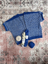 Hey Sailor! by Andrea Mowry KOKON BLEU & KOKON YARN Yarn Kit Cropped Version Sizes 1, 2 & 3