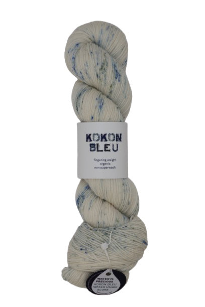 KOKON BLEU Sports Weight O-BLEU Speckle Non Superwash