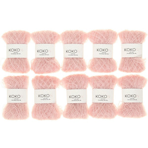 KOKON - Kidsilk Mohair Mini Skein - Cotton Candy