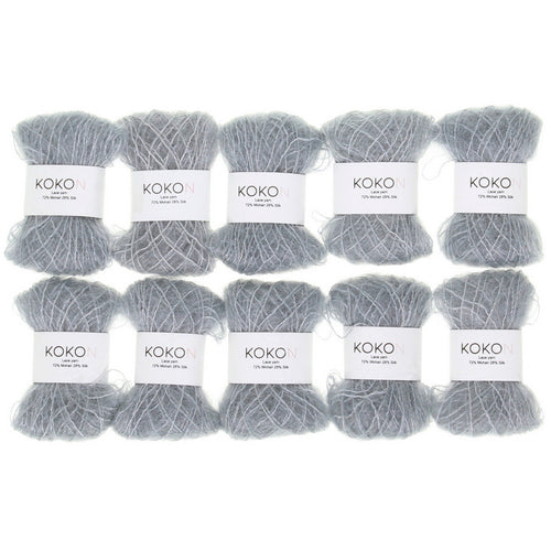 KOKON - Kidsilk Mohair Mini Skein - Oxidized