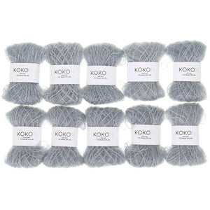 KOKON - Kidsilk Mohair Mini Skein - Oxidized