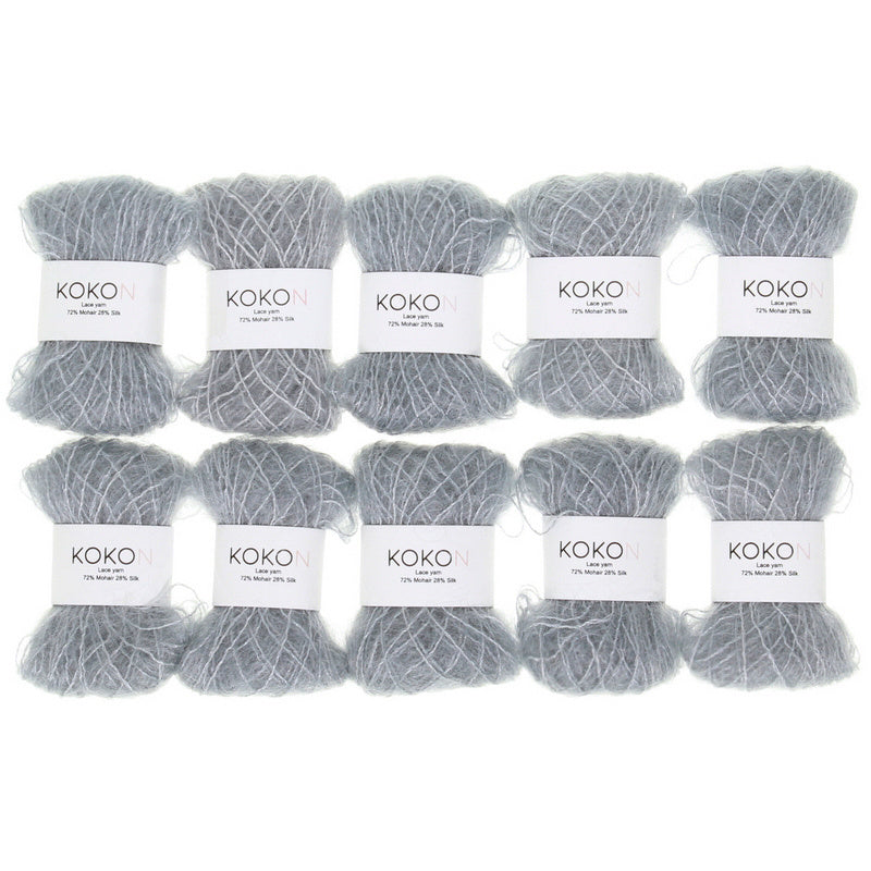 KOKON - Kidsilk Mohair Mini Skein - Oxidized