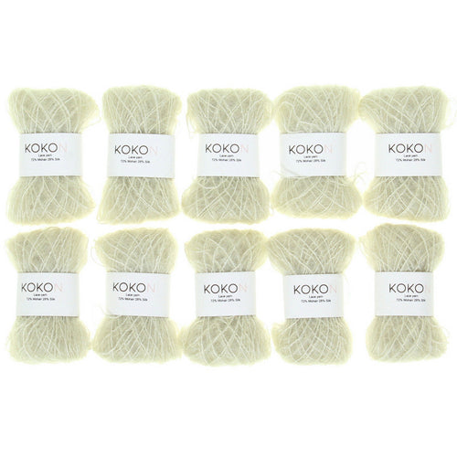 KOKON - Kidsilk Mohair Mini Skein - Pistachio