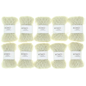 KOKON - Kidsilk Mohair Mini Skein - Pistachio