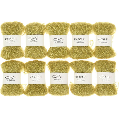 KOKON - Kidsilk Mohair Mini Skein - Cress