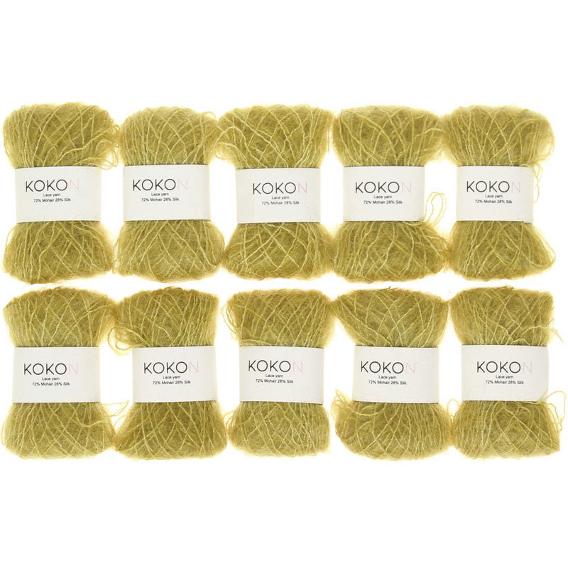 KOKON - Kidsilk Mohair Mini Skein - Cress