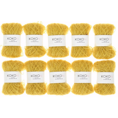 KOKON - Kidsilk Mohair Mini Skein - Gold