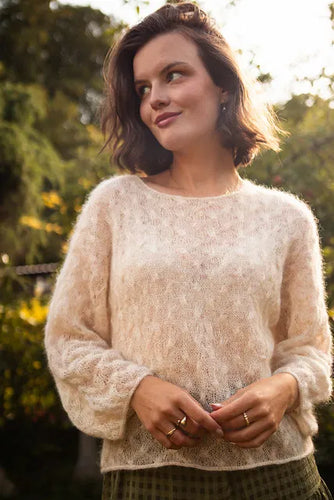 Lavinia Sweater by Lily Kate France KOKON Yarn Yarn Kit - Sizes 1, 2, 3 & 4