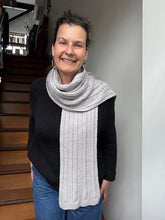Studio 11 CC Scarf by Linda Scocca Circus Tonic Handmade Yarn Kit - Flax