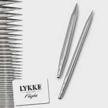 Lykke Flight 5" Interchangeable Stainless Steel Knitting Needle Tips