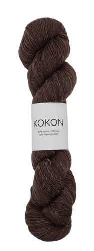 KOKON Merino Linen Fingering- Smoke