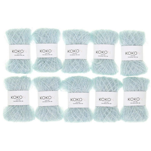 KOKON - Kidsilk Mohair Mini Skein - Blue Moon