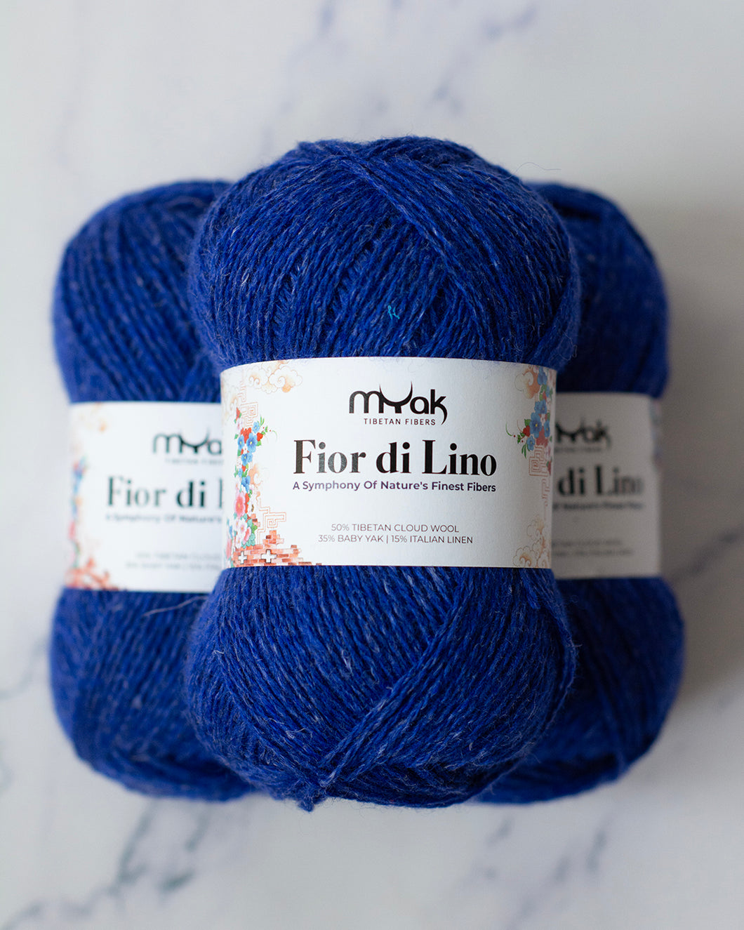 mYak - Fior di Lino - Blue Sapphire - NEW COLOUR