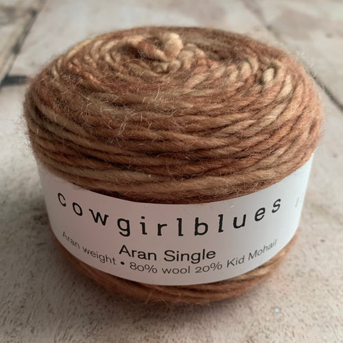 Cowgirlblues  - Aran Single - Camel